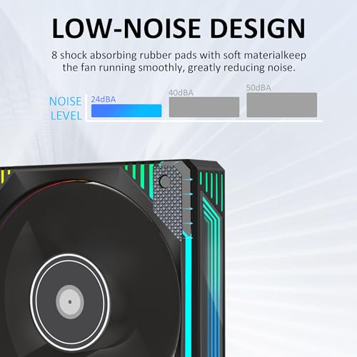 Ventilateur PC gaming RVB pour refroidir un boîtier de processeur