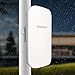 Produktbild Outdoor-WLAN-Extender, IP65 Wasserdicht,WiFi Repeater bis zu 1200Mbps Dual-Band,AP & Repeater Modus,Deckt bis zu mindestens 320 qm und 30 Geräte ab,Geeignet für Bauernhöfe, Höfe,Fabriken