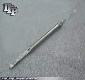 Depth Gauge 0mm to 110mm Orthopedic DDP
