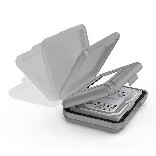 Image of ORICO Hard Drive Case 3.5 inch HDD Storage Protective Bag Anti-Static and Shockproof External Hard Drive Suit for WD,Seagate,Toshiba