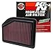 K&N engine air filter, washable and reusable:  2012-2104 Honda CR-V L4 2.4L 33-2477