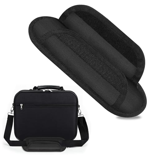 MoMbod 1Pcs Shoulder Strap Pad Universal Shoulder Relief Pad Black Decompression Air Cushions for Laptop Bag, Guitar, Safety Belt, Camera, Tactical Bag Strap (Black)