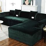 MATERIAL: Dieser sofa überzug luxuriöse, reversible, 100% gesteppte Möbelschutz aus dickem, reinem Plüsch, chemikalienfrei und umweltfreundlich, hohe Sicherheit für Kinder und Haustiere, farbgarantiert und komfortabel. Langlebig und langlebig für Ihre Möbel