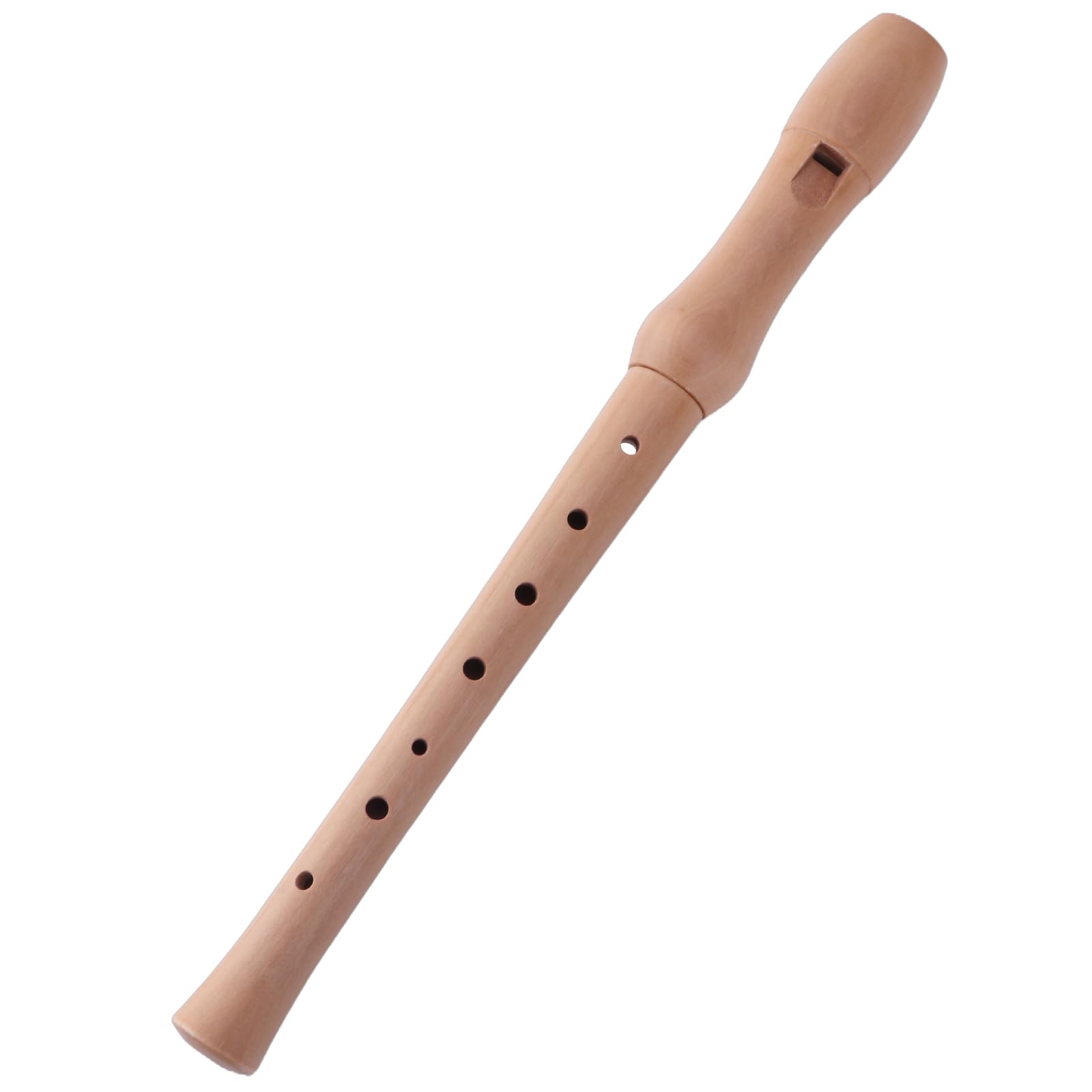 Flauto dolce soprano in legno, flauto dolce soprano con diteggiatura tedesca, flauto per bambini in legno d'acero di alta qualità, flauto dolce a 8 fori per bambini, adulti, principianti