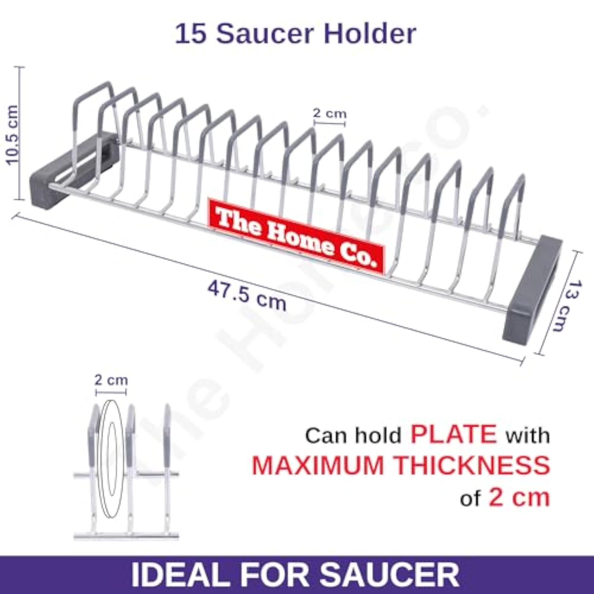 Stainless Steel Modular Kitchen Basket Plate Fixer Set