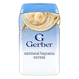 Gerber Baby Cereal Probiotic Oatmeal & Banana Baby Cereal Canister, 8 oz