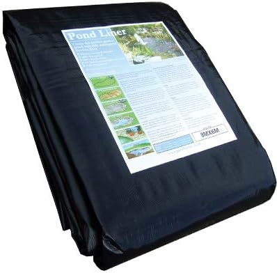Deluxe Water Garden Pond Liner, Great Value Year Round, Water Garden Koi Fish Pond Liner 26'2" x 26'2" (8mx8m) Flexiliner LDPE Great Value