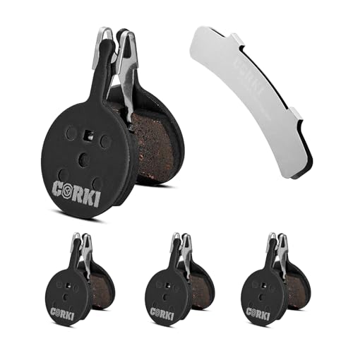 4 Pairs Bicycle Disc Brake Pads for Avid Mechanical BB5 (Resin,Semi-Metallic,Sintered Metal)