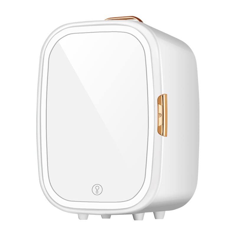 Nevera de Maquillaje de 20 l, Nevera portátil para Dormitorio, Nevera cosmética de Belleza, Nevera pequeña para Dormitorio, AC/DC, Coche, baño, Dormitorio Universitario