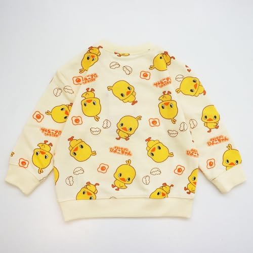 Amazon.co.jp: [チキンラーメンひよこちゃん] トレーナー 総柄プリント