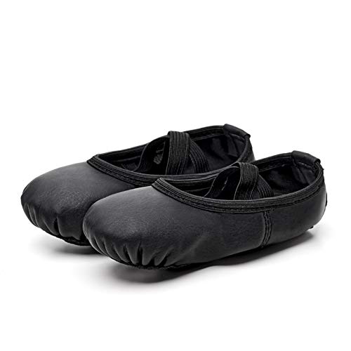 Image of Stelle Ballet Shoes for Girls Toddler Ballet Slippers Soft Leather Boys Dance Shoes for Toddler /Little Kid /Big Kid