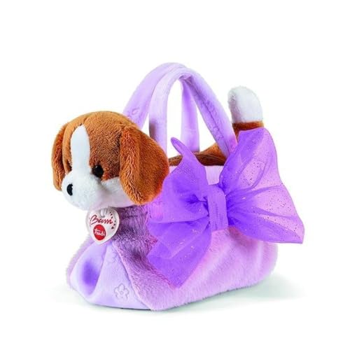 Trudi Sac Chien nœud Papillon Animaux en Peluche idée Cadeau | 10x15x20cm Taille XS | Fashion Pets | modèle 56082