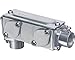Arlington Industries 934-1 Universal AnyBODY Conduit Body Converts to LB T LL LR or C (Pack of 1), 1-1/2", Metallic