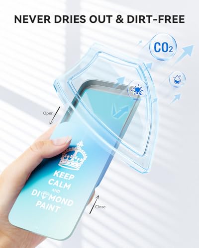 ARTDOT Cera de massa adesiva duradoura para kits de arte de diamante para adultos, cola de argila fo