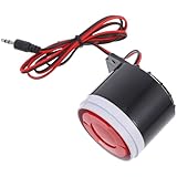 Simple d'utilisation : le mini avertisseur sonore est facile à utiliser ; il suffit de le brancher et il est prêt à l'emploi sans installation compliquée. avertisseur sonore d'urgence pour chien, système d'alarme de sécurité domestique