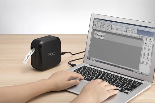 Image of Brother P-touch CUBE Plus PT-P710BT Versatile Label Maker with Bluetooth Wireless Technology (Renewed Premium)