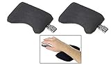 Computer Mouse Wrist Cushion, Gray (Pack of 2)