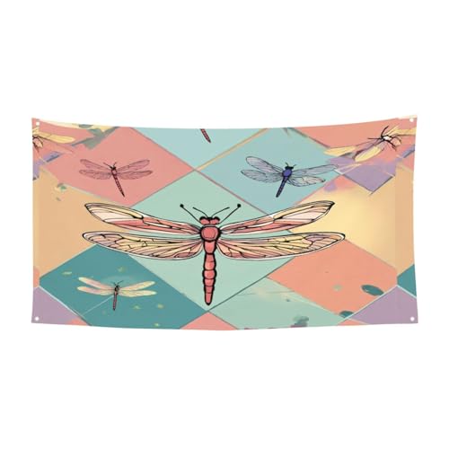 Dragonflyprint ���Ղ�p�[�e�B�[�o�i�[ �a���� �L�O�� �J�[�j�o�� ������ �����o�i�[