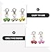 Toddmomy 5pcs Dog Cat Collar Bells with Metal Buckle, Small Vintage Jingle Charm Accessories for Pet Training and Festival Decoration