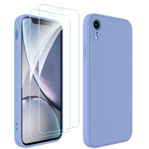 【Compatibilità del Dispositivo】Cover in silicone liquido progettata appositamente per iPhone XR da 6,1 pollici, non compatibile con altri modelli. Si prega di verificare il modello del telefono prima dell'acquisto.