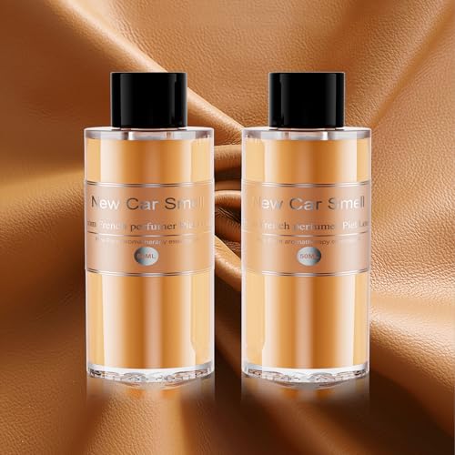 Image of Amor Lyris 2 Packs Essential Oil Refill for Smart Car Air Freshener, 3.5OZ Car Diffuser Refill, Aromatherapy Perfume Refill Can be Used for 4-8 Months, Made with Natural Plant Extracts, New Car Smell