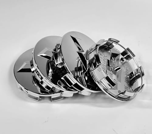 4X Chrome Wheel Hub Cap Center Cap 88963143 9596403 for Avalanche Colorado Silverado Suburban Tahoe Set