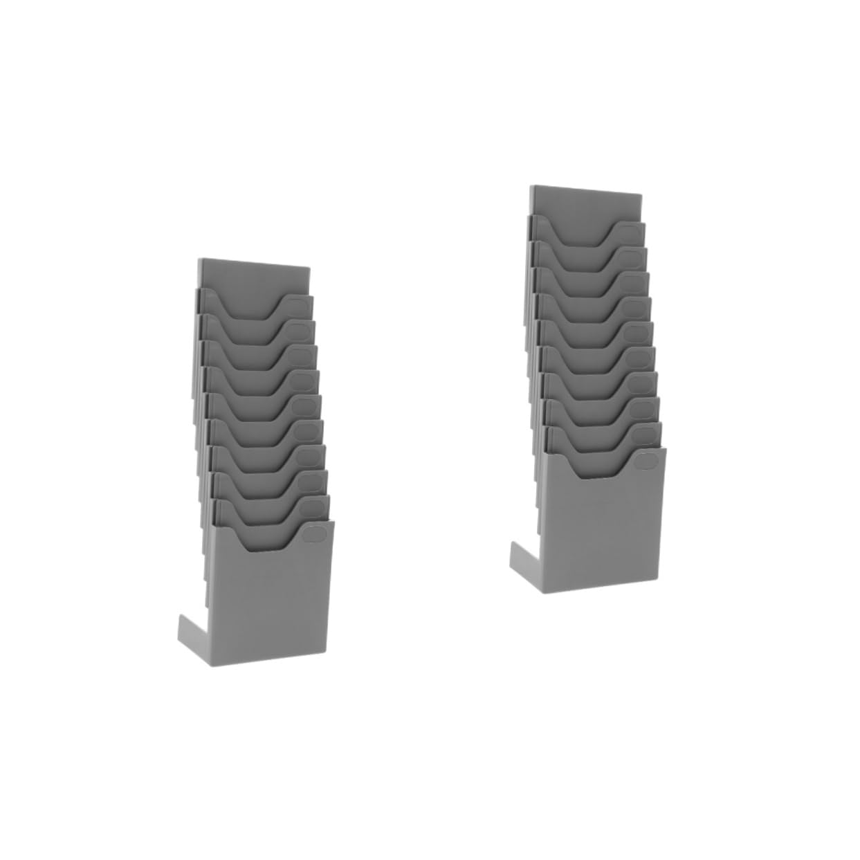 NUOBESTY 2piezas Soporte Para Tarjetas De Asistencia Retráctil Organizador De Tarjetas De Información De Estante De Almacenamiento De Resistente Para y Almacén