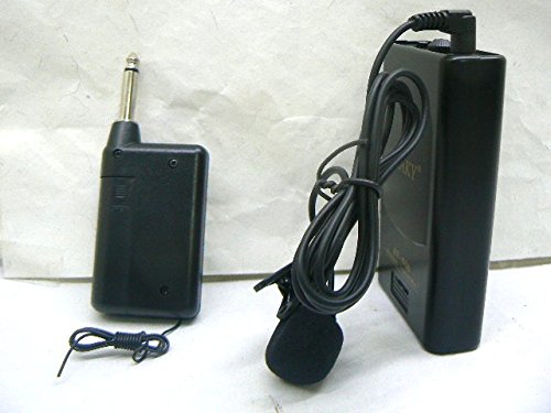 prodigital RADIOMICROFONO Wireless Microfono A Bottone e Ricevitore A SPINOTTO (Incluso)