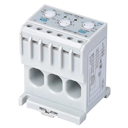 Relé electrónico de sobrecarga SOPR-SS3-440 para protección de motores y relé térmica 5-30A 5