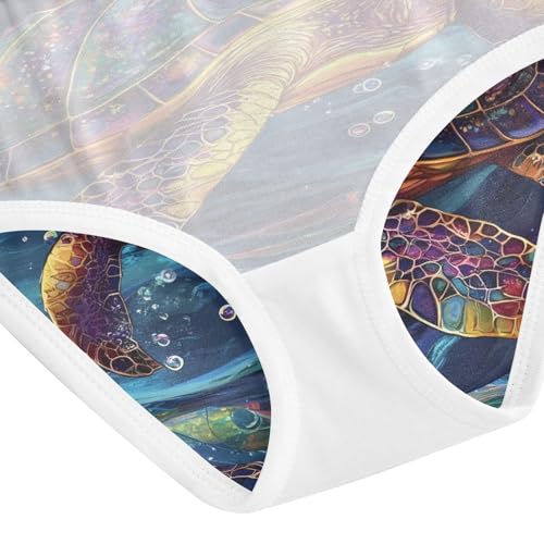 Colorful Sea Turtles Toddler Girls's Underwear 2T 202b89044