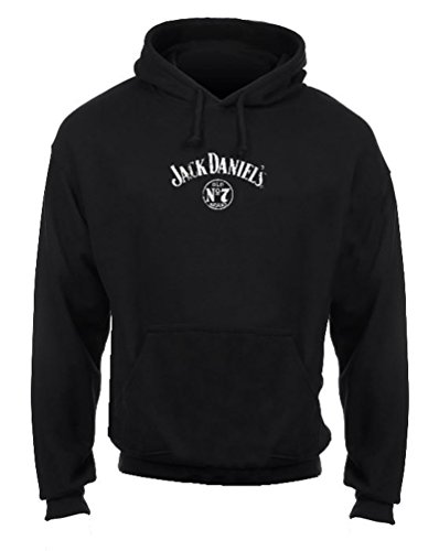 Jack Daniels Old No 7 Barrel Hoodie,Black,X-Large