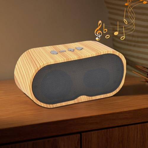 Altavoz inalámbrico vintage de volumen ruidoso para espacios pequeños sin cables 7