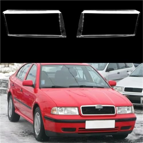 Lentille de phare Skoda Octavia 2002 transparent passager droit