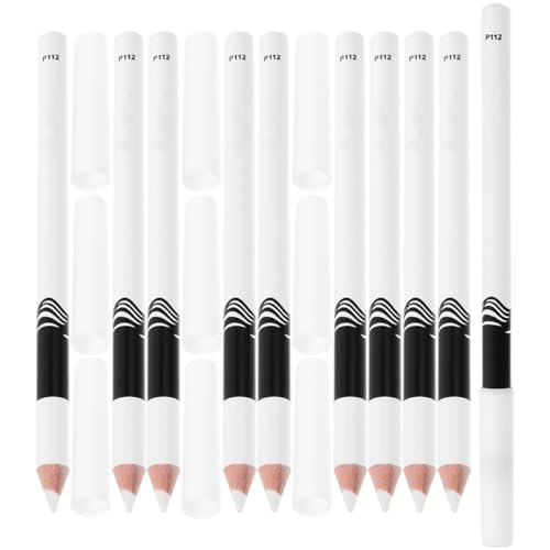 Set de 10 lápices delineadores blancos