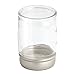 Price comparison product image iDesign Hamilton Bathroom Countertop Glass Tumbler, Clear/Satin