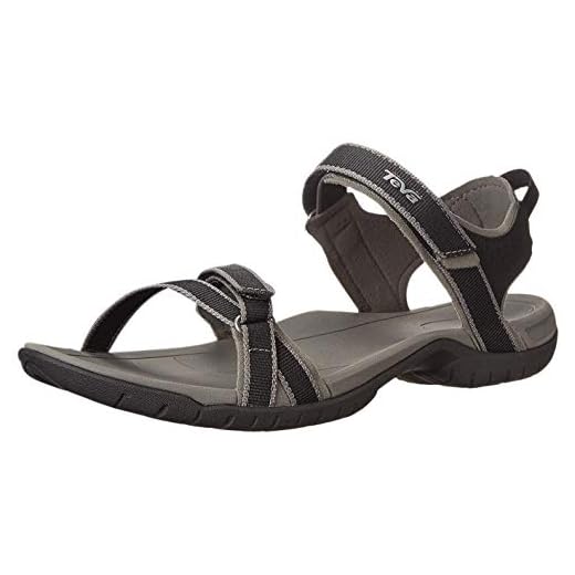 Teva Dam Verra W sandal, - svart ljusgrå - 38 EU