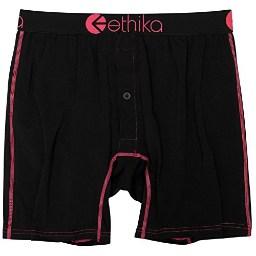 Ethika Mens Alternate Boxer Brief | *Solids* Black Roz