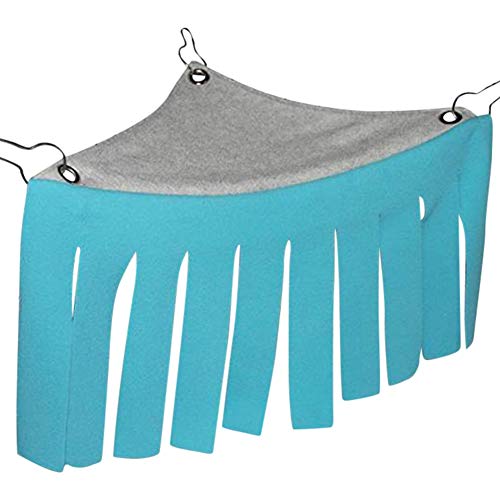 ELINKMALL Corner Fleece Forest Hideout for Guinea Pigs Hideout Corner Cloth Tassels Curtain Hideaway for Ferret Chinchilla Hedgehog Rat Squirrel Rabbit ELINKMALL Corner Fleece Forest Hideout for Guinea Pigs Hideout Corner Cloth Tassels Curtain Hideaway for Ferret Chinchilla Hedgehog Rat Squirrel Rabbit