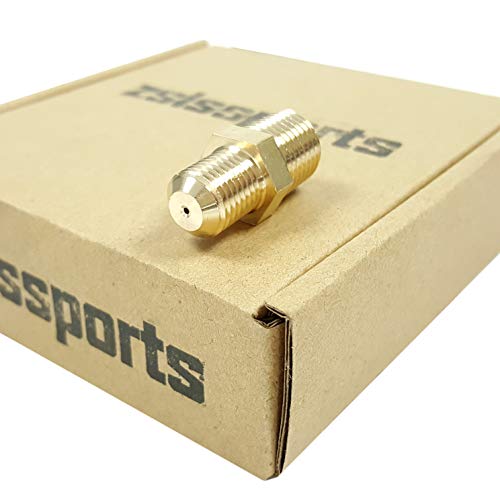 4An Turbo Oil Feed Restrictor Fitting An4 To 7/16-24 Copper Fitting Adaptor For Gt25 Gt25R Gt28 Gt28R Gt35 Gt35R T25 Turbocharger Ball Bearing Turb #TOP3