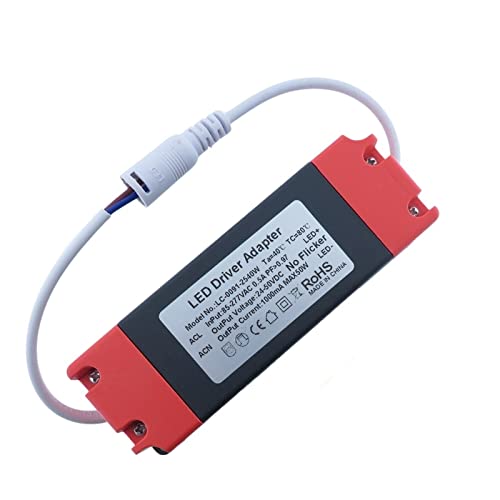 Image of FreeShipping 25W 30W 36W 40W 50W Lighting Transformer 24-50V LED Driver No Flicker Power Supply 600mA 700mA 800mA (Color : Beige, Size : 650MA 27-50V)