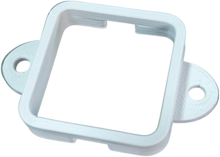 LOW PROFILE Bracket Compatible with Govee Model H705 Lights | FLUSH MOUNTED Outdoor Home Lighting Mounting Brackets | Light Mount Bracket for Original | Underglow (180pk, Clear)