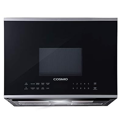 24 in. Stellar Coll 1.3 cu ft Over the Range Microwave, Vent Fan, Stainless