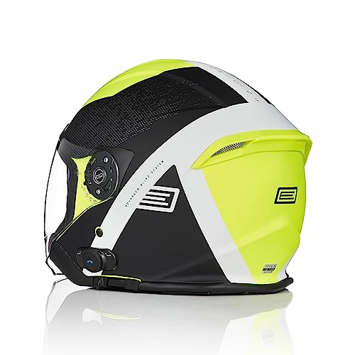 Casco Scooter con Bluetooth Evita Multas con Manos Libres Doble Visera ECE 22-06 3