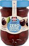 Schwartau Extra Zero Schwarzkirsche, Konfitüre, 280g Glas
