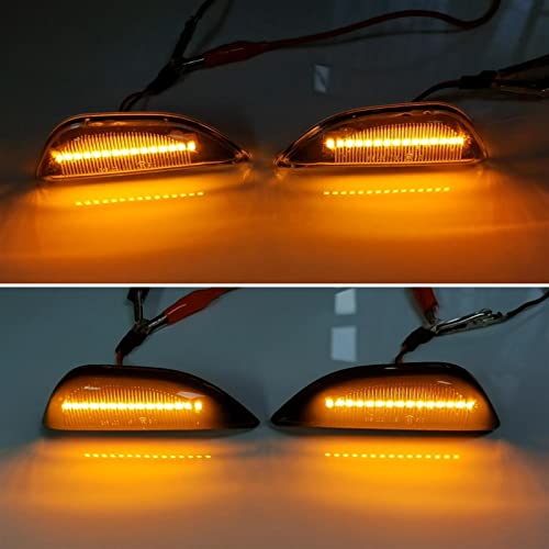 Clignotant latéral d'aile défilement LED pour réparer Opel Mokka X