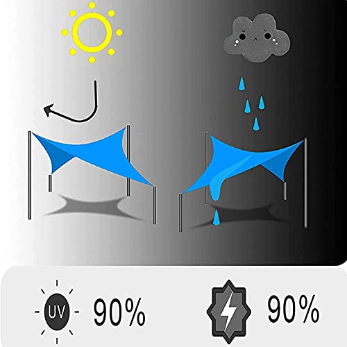 Voile d'ombrage triangulaire 3x4x5m imperméable pour jardin et terrasse