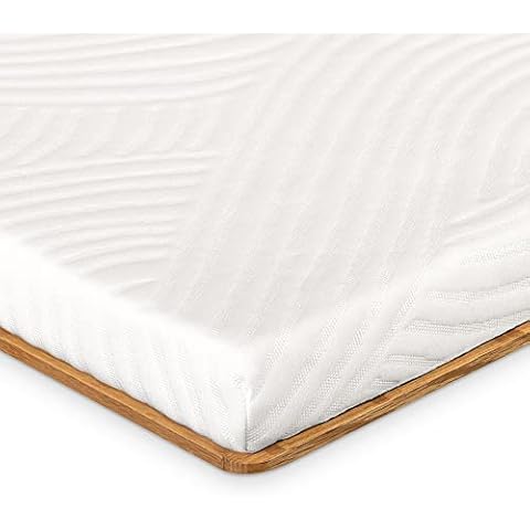 Newentor® 2 Inch Gel Infused Memory Foam Mattress Topper - Dual-Layer Mattress Topper Bed with OEKO-TEX & CertiPUR-US Certified - Small Double Mattress Topper with Washable Zipped Cover, Small Double Cover