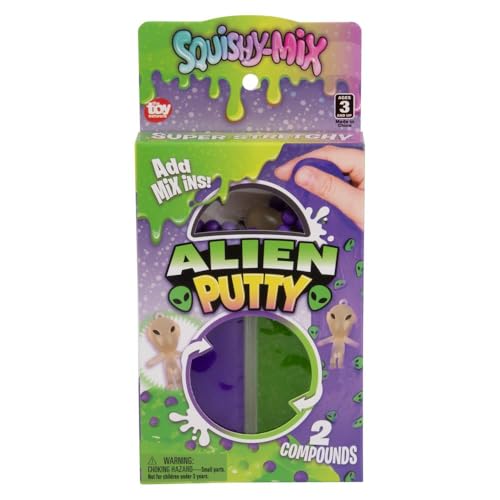Rhode Island Novelty Squishy-Mix Alien Putty (1 Per Order, Style May Vary) by Rhode Island Novelty - Image 6