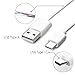 Pack of 10 USB-C to USB-A Fast Charge Cable Charging Cord Quick Type Charger Wholesale for Samsung Galaxy S26 S25 S24 S23 S22 S21 S20 Plus Ultra A17 A16 A15 A27 A26 A57 A56 A37 A36