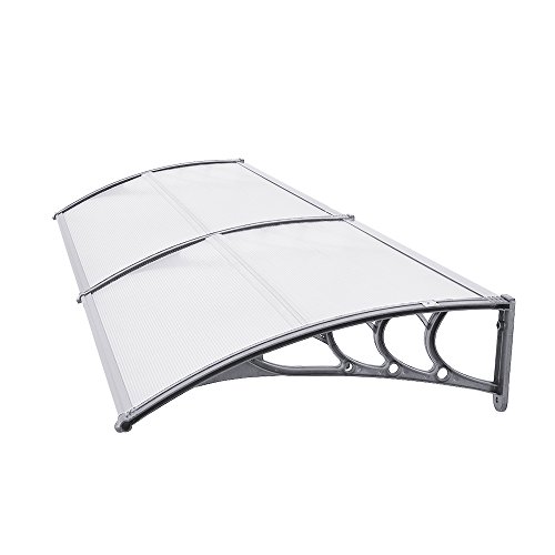Panana Door Canopy Outdoor, Rain Awning, Window Garden Canopy, Patio Porch Shelter, Front/Back Door Cover 82X200CM